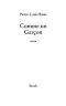 [Epub commercial 1612] • Comme Un Garçon